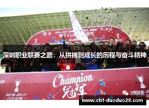 深圳职业联赛之路：从拼搏到成长的历程与奋斗精神
